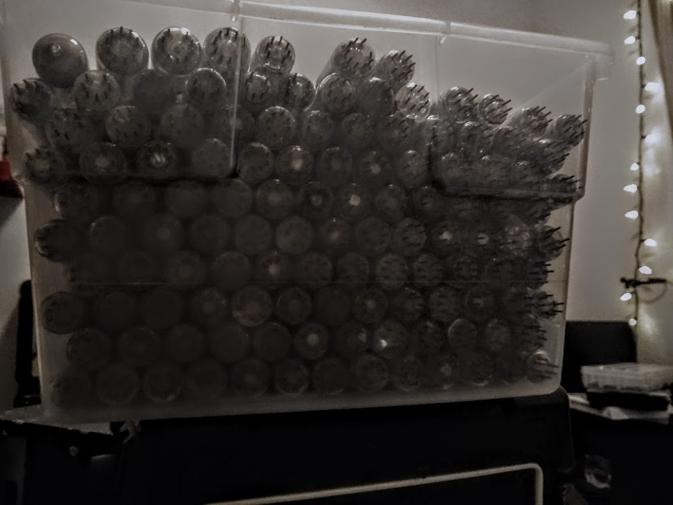 This is more than we expected. About 800 tubes to be sorted and cleaned. This is more than we expected. About 800 tubes to be sorted and cleaned.