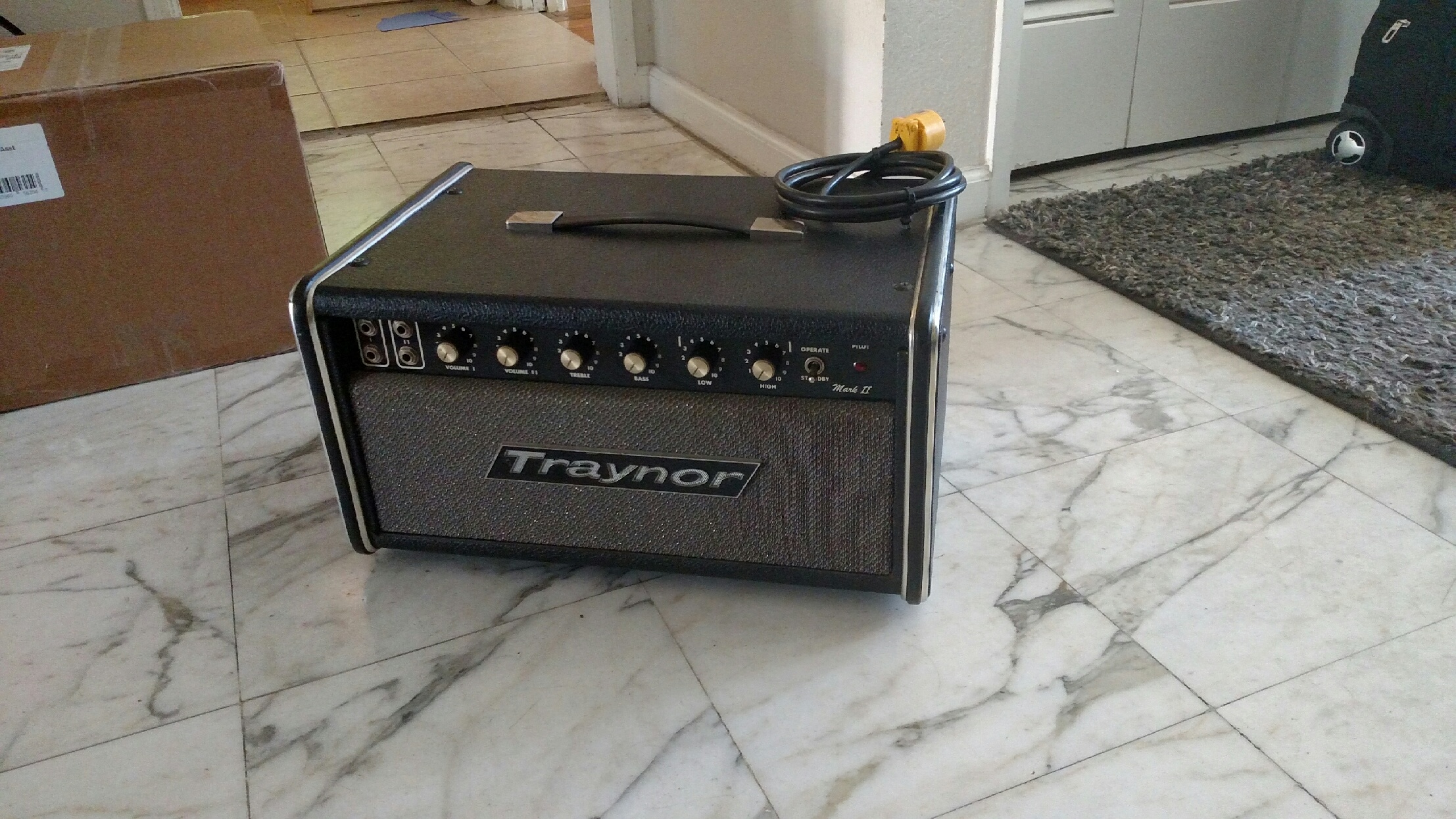 Thermionic Studios taking receipt of 1971 Traynor YBA-1 Image 1 Thermionic Studios taking receipt of 1971 Traynor YBA-1 Image 1