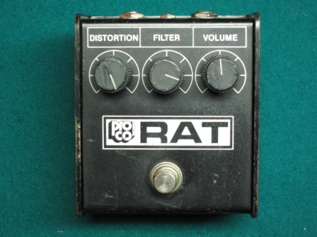 1984 Whiteface ProCo Rat Pedal 1984 Whiteface ProCo Rat Pedal